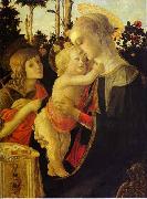 Sandro Botticelli The Virgin and Child The Virgin and Child The Virgin and Child with John the Baptist oil painting artist